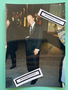 Norbert Leo Butz Photo 5”X7” Taken After The Tony Award Party In New York City